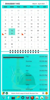 Muslim Prayer Times android App screenshot 9